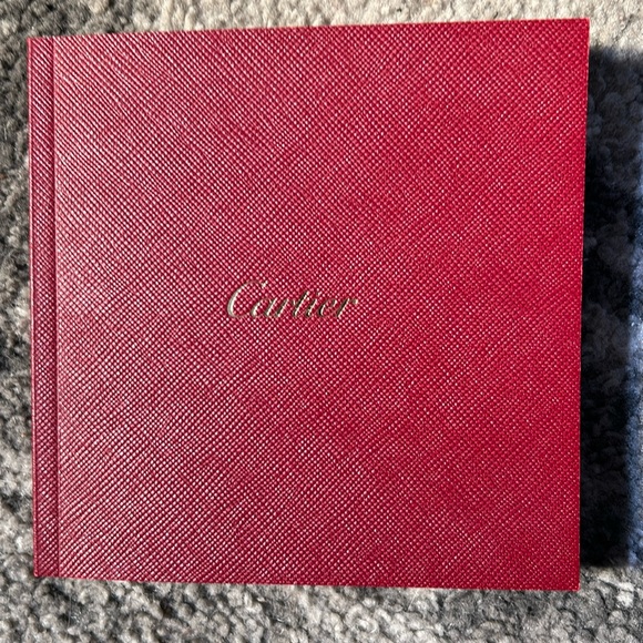 Cartier Other - Cartier Love Bracelet Hard Cover Booklet